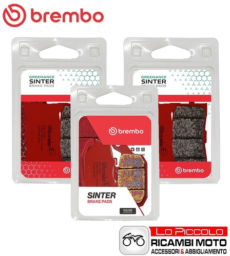 Brembo front rear brake pads - front,