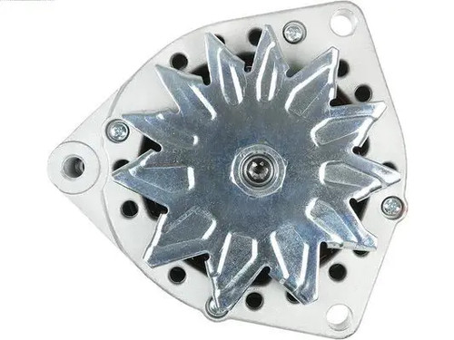 Alternator without belt pulley