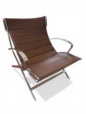 Retro Chrome and Leather Cross