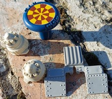 Star Wars AT-ST Scout Walker Deflector Millennium falcon game board snowspeeder