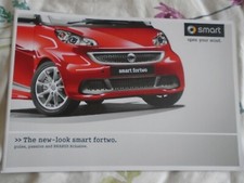 Smart Fortwo Pulse, Passion & Brabus Xclusive range brochure Dec 2011 UK market