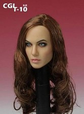 1/6 Scale Female Long Curly