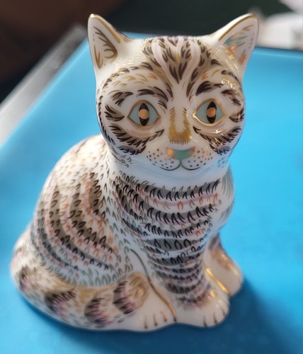 Royal crown derby cat thomas - crown,