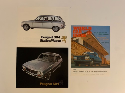 Vintage 1970 peugeot 304 504 - 1970,