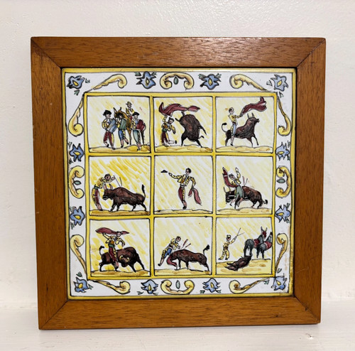 Antique spanish delft pottery - delft,