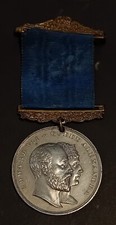 1902 UK United Kingdom King Edward VII & Queen Alexandra Coronation Medal