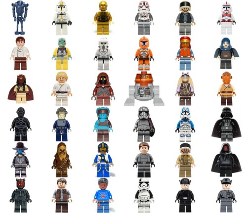 Lego star wars minifigure - star,