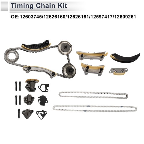 Timing chain kit - chain, no.12597417