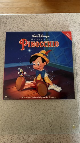 Pinocchio laserdisc 1940 - pinocchio,