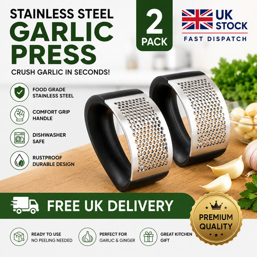Pack stainless steel garlic - 2,