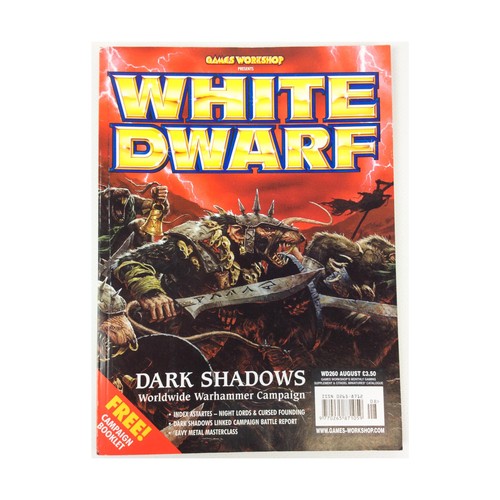 White dwarf 260 - white, "dark
