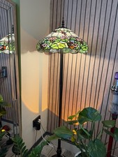Beautiful tiffany lamp with - beautiful,