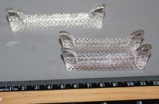 3 VINTAGE CUT GLASS KNIFE