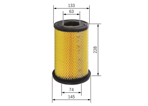 Air filter bosch f026400199 - air,