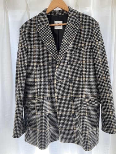 Zara double breasted tweed - zara,