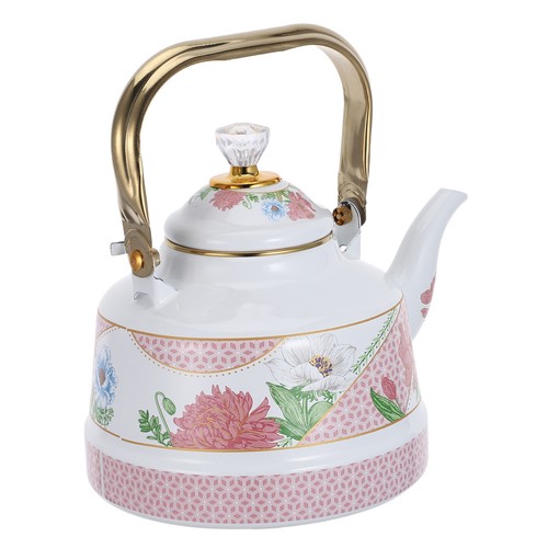 Floral pattern teapot hot - floral,