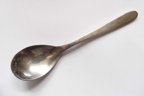Vintage swissair airline spoon - swissair,