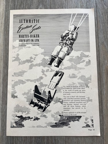 1950s advert for - , baker