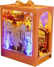 DIY Christmas Book Nook Kit