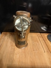 Vintage Copper & Brass MinersSafety Lamp