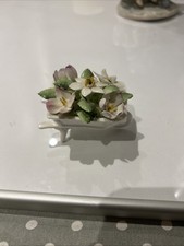 royal doulton bone china pretty floral wheelbarrow