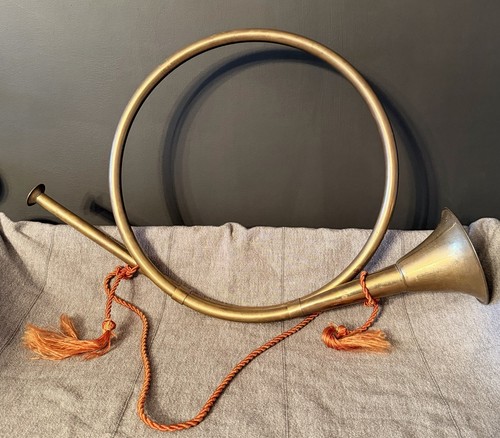Vintage large brass decorative - vintage,