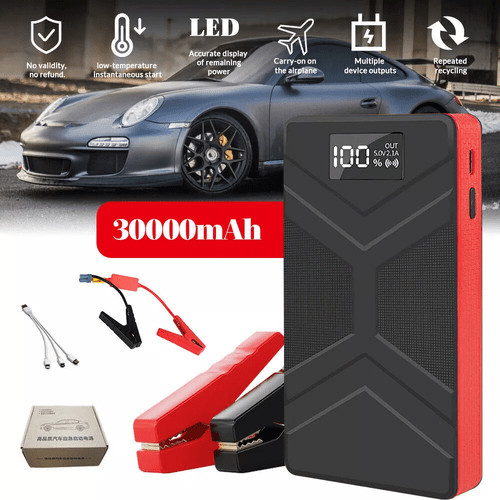 Portable 12v car jump starter - portable,