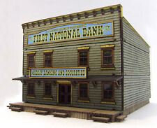ACW WILD WEST -  NATIONAL BANK -  28mm FULLY BUILT & PAINTED MDF BUILDING