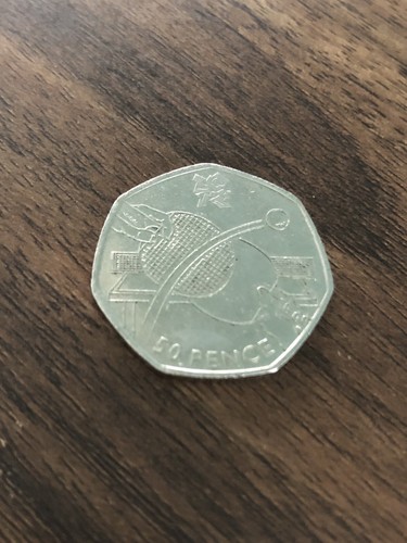 London olympic 2012 50p - london,