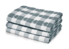 100% Cotton Hearts Checks Tea