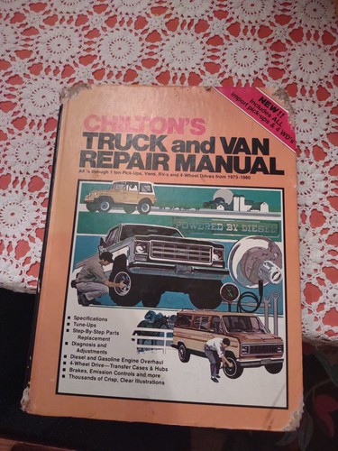 Chiltons chilton truck van - chiltons,