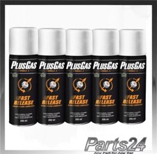 5x 200ML PLUSGAS FAST RELEASE DISMANTLING LUBRICANT PENETRATING OIL RUSTY BOLTS*