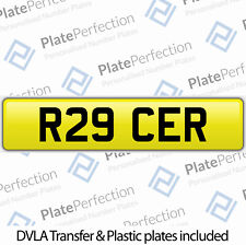 R29 CER RACER RACE BIKE CAR HORSE CHERISHED PRIVATE NUMBER PLATE DVLA REG