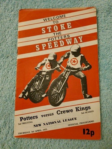 Stoke speedway 1975 - speedway, original