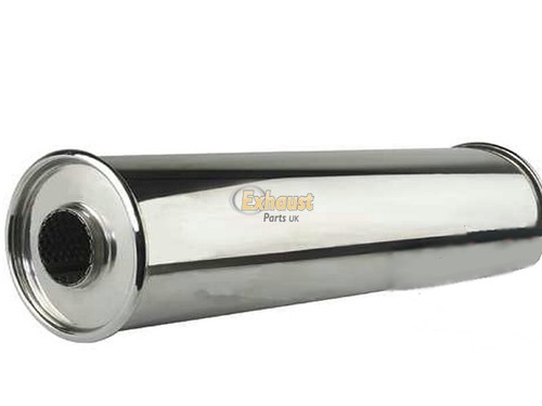 Universal stainless exhaust - stainless,