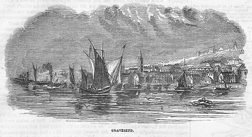 Gravesend view from the - gravesend,