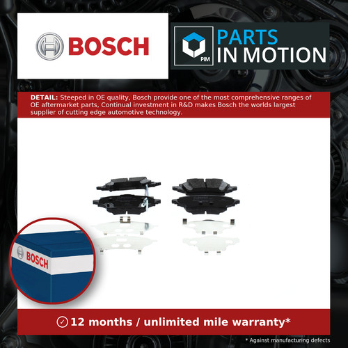 Brake pads set - brake, 0986424911