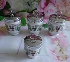 Set 4 Royal Worcester Lavinia