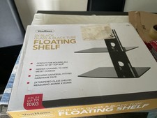 Von Haus By Designer Habitat 2x Black Floating Shelf   **BRAND NEW**