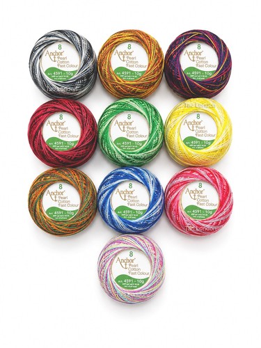 Multi colours anchor - multi, pearl