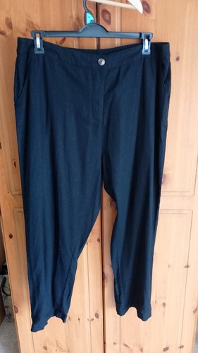 Ladies black trousers size - ladies, 18