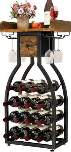 Ibuyke wine rack freestanding - wine,