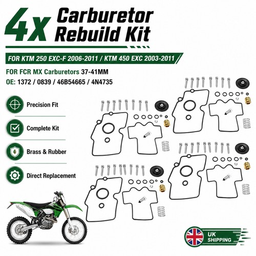 Fcr carburetor gasket - fcr, mx