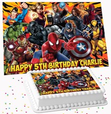 SUPERHEROES BIRTHDAY PARTY