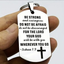 Religious Christian Joshua 1:9