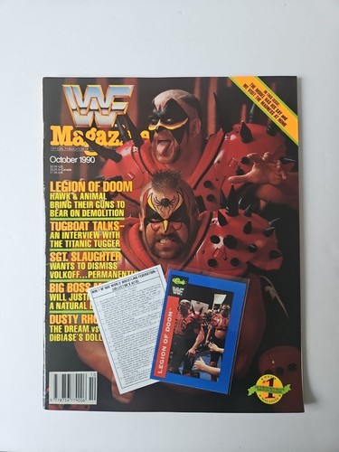 1990 wwf magazine - 1990,