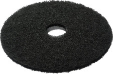M2 Heavy Duty Stripping Floor Pads 13",17", 21" Black Pad (Case of 5)