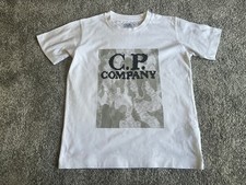 C.P Company white camo print