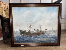 G Murray Oil Painting Grimsby