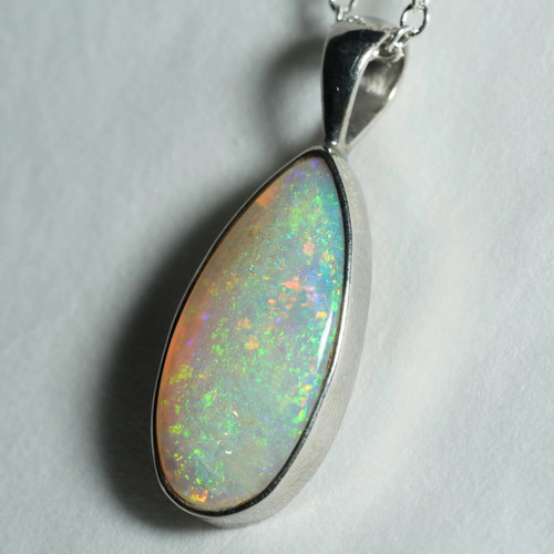 Australian opal pendant - australian,